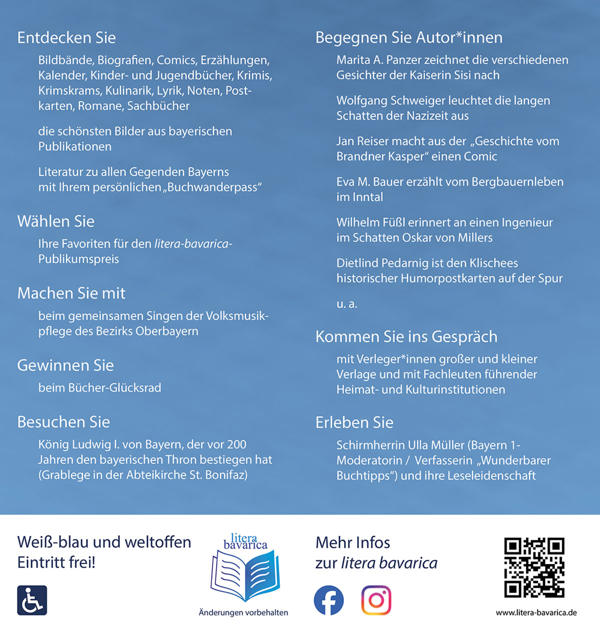 Das Fest der bayerischen Bücher 2025