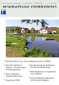 Bayerisches Amt für Denkmalpflege - Denkmalpflege Information 2014/03