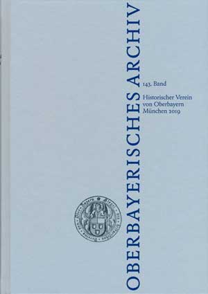  - Oberbayerisches Archiv - Band 143