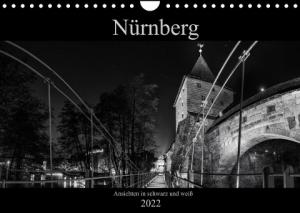 Nürnberg - Ansichten in schwarz und weiß - Bilder Nürnberger Wahrzeichen in schwarz-weiß