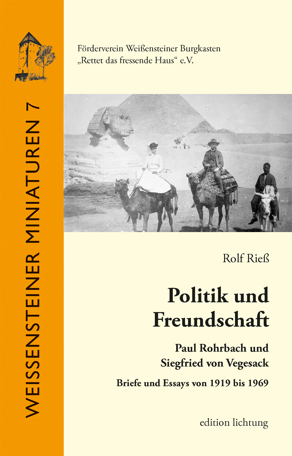 Rieß Rolf - Politik und Freundschaft