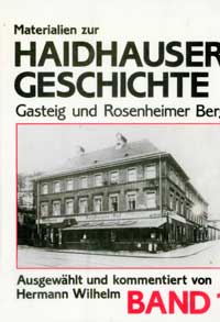 Wilhelm Hermann - Materiaien zur Haidhauser Geschichte