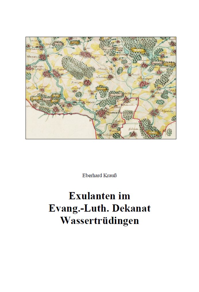 Krauß Eberhard - Exulanten im Evang.-Luth. Dekanat Wassertrüdingen