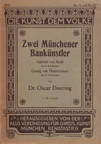 Oscar Doering - Zwei Münchner Baukünstler