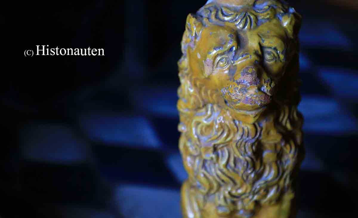 Eindeutig bayerischer Löwe in Kloster Andechs